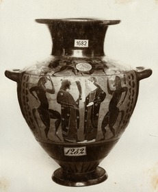 HYDRIA, FRAGMENTS (ATHENIAN, BLACK-FIGURE)